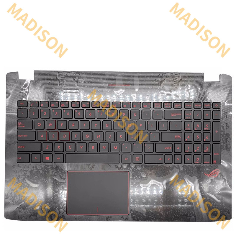 Yjx แป้นพิมพ์ด้านบนสําหรับ Asus ROG gl552 zx50v 6700 gl552j gl552jx gl552v gl2v55l gl552vw gl552vx b