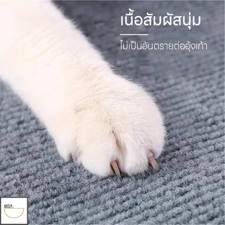 Doge&Orange พรมลับเล็บแมว ที่ลับเล็บแมว ติดผนัง พร้อมกาว กันรอยข่วนได้ดี มีทั้งหมด 4 ขนาด PU07