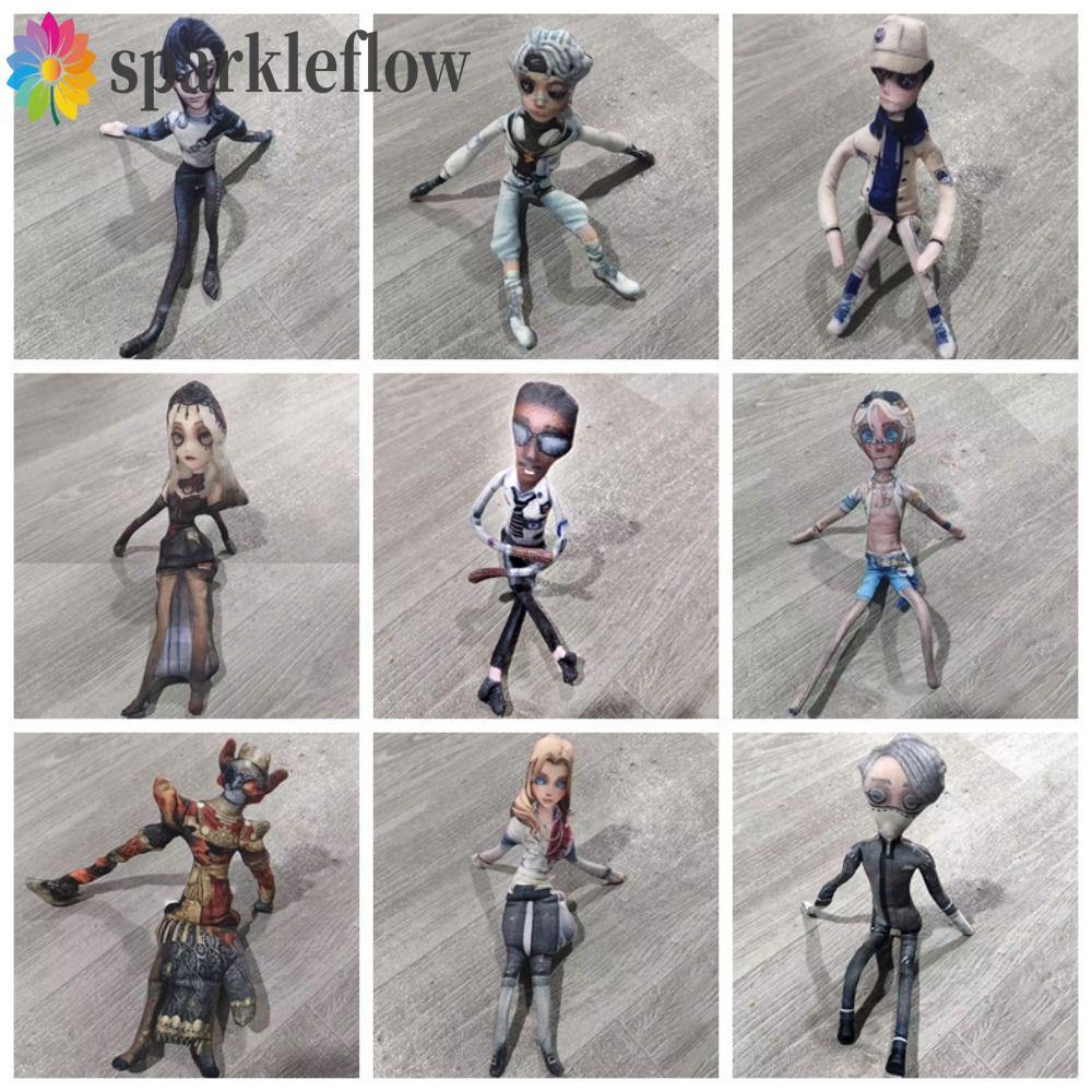 SPARKLEFLOW Identity V ของเล่นตุ๊กตา, Movable Seer Edgar Mary Luca Identity V ตุ๊กตา, ตลก Bendable พ