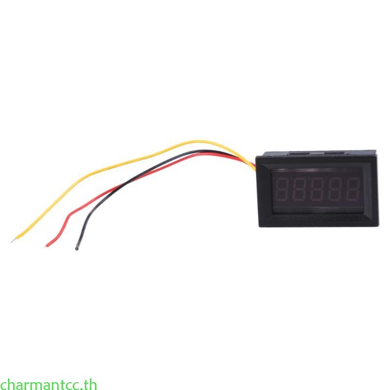 Charmantcc Precision 5 หลัก Amp Meter DC 0 0000-3 0000A แอมป์มิเตอร์ดิจิตอลจอแสดงผล m