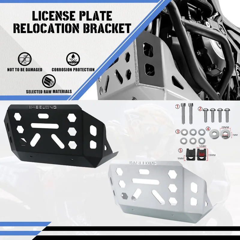 สําหรับ Suzuki V-STROM 800 DE 2023 2024 VStrom800 de เครื่องยนต์รถจักรยานยนต์ป้องกันแชสซี Guard Skid