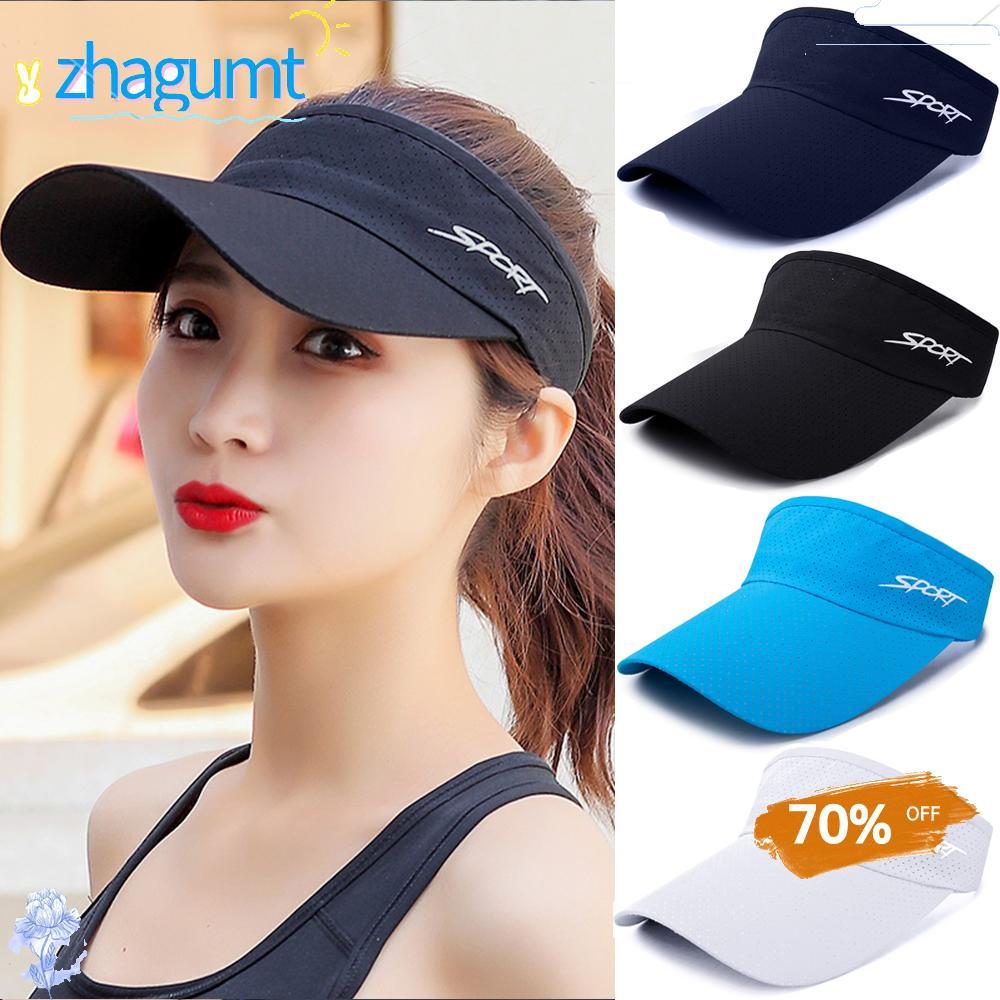 ZHAGUMT366 Sports Visor Summer Breathable Quick-drying Running Baseball Cap