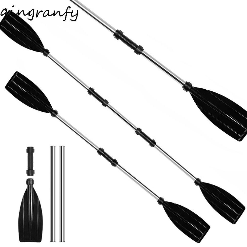 พายเรือคายัคอลูมิเนียม ทนทาน น้ำหนักเบา สำหรับการพายเรือแคนูและคายัค