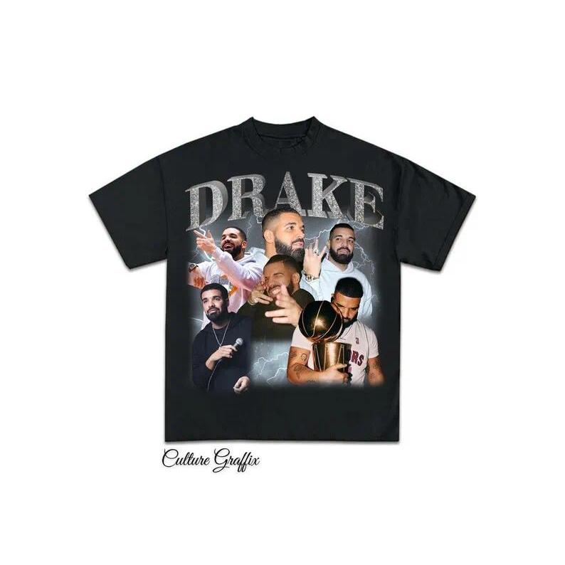 Drake ดูแลเสื้อ Drake Tshirt ดูแล Tshirt Merch สุนทรียศาสตร์ Raptee ฮิปฮอป Tshirt คอนเสิร์ต Drake Un