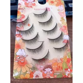 Hard Stem Baby ตรงขนตาปลอมผู้ใหญ่ชาย cos ธรรมชาติ Mom Raw Double Eyelid สามเณรกระต่าย Granny 233 แฟชั่นที่สมจริง Face Repair สาว