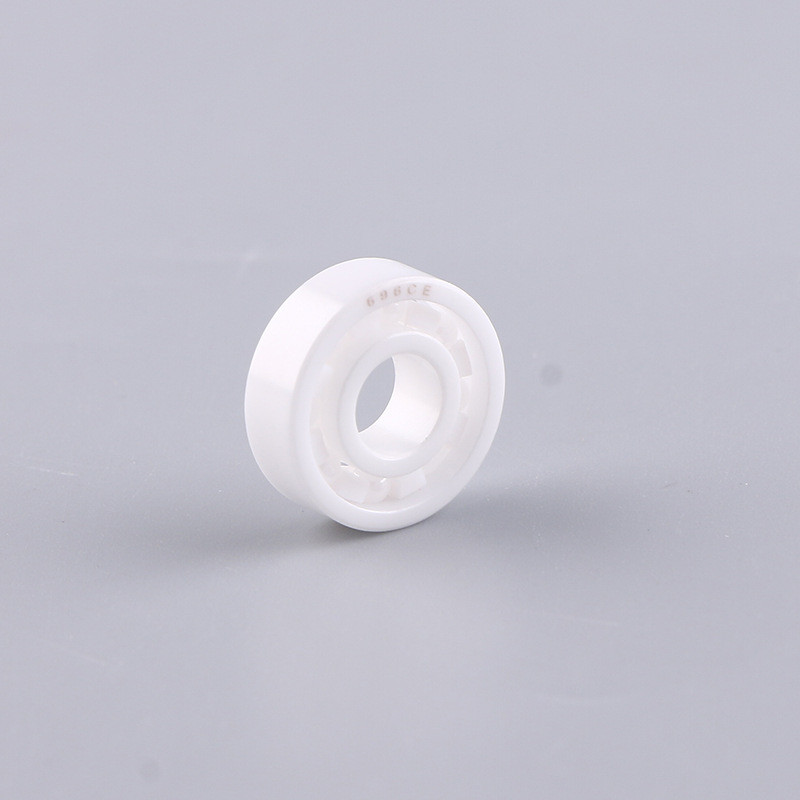 Nybo การประมวลผลการผลิต Miniature 696CE แบริ่งเซรามิกล้อหยดน้ําทนอุณหภูมิสูงแบริ่งเซรามิก VY6Q