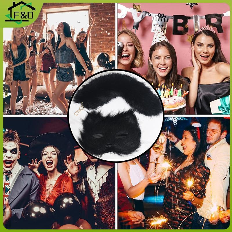 F&O 3 ชิ้น/เซ็ต DIY Handmade Graffiti Half Face Mask Therian Mask Kit nk Mask Half Face Hand Drawn ส