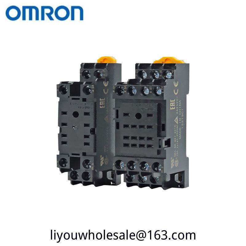 ฐานรีเลย์กลาง Omron PYFZ-14-E PYF08A-E PTF08A-E MY2NJ-GS ซ็อกเก็ต