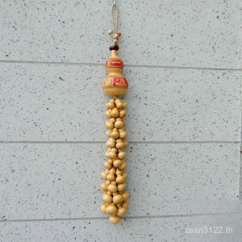 Gourd Strings Lucky Pure Natural Town House ตกแต่งสํานักงาน Home Gourd Shop จี้ Influencer สไตล์ห้อง