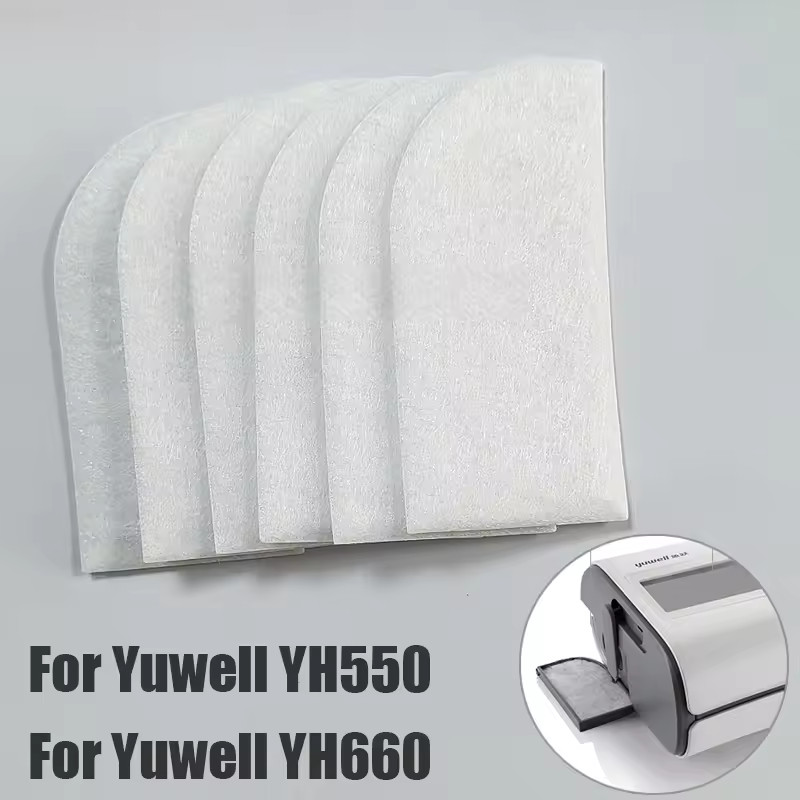 Yuwell 10-50 ชิ้นเปลี่ยนตัวกรอง CPAP ใช้งานร่วมกับ Yuwell YH-550 YH-660 CPAP เครื่อง