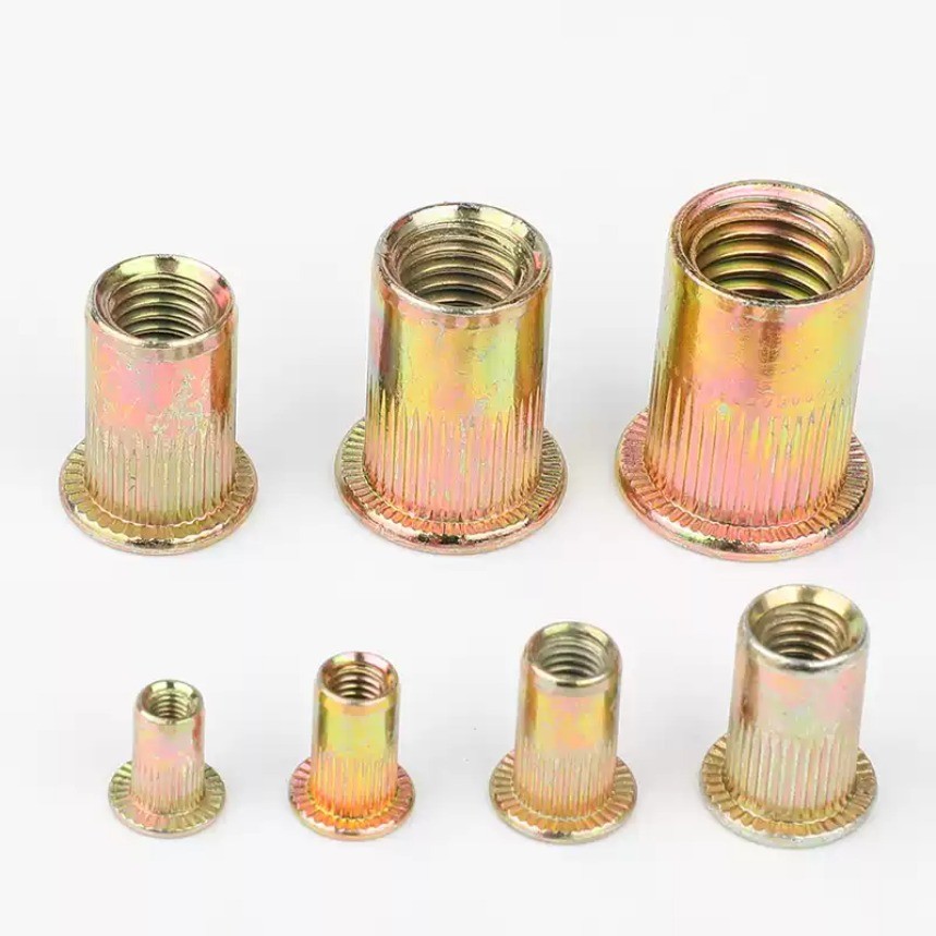 [FGH-G1] รีเวทนัท ชุบซิงค์รุ้ง หัวน็อตรีเวท M3M4M5-M12 - รูปที่ 6