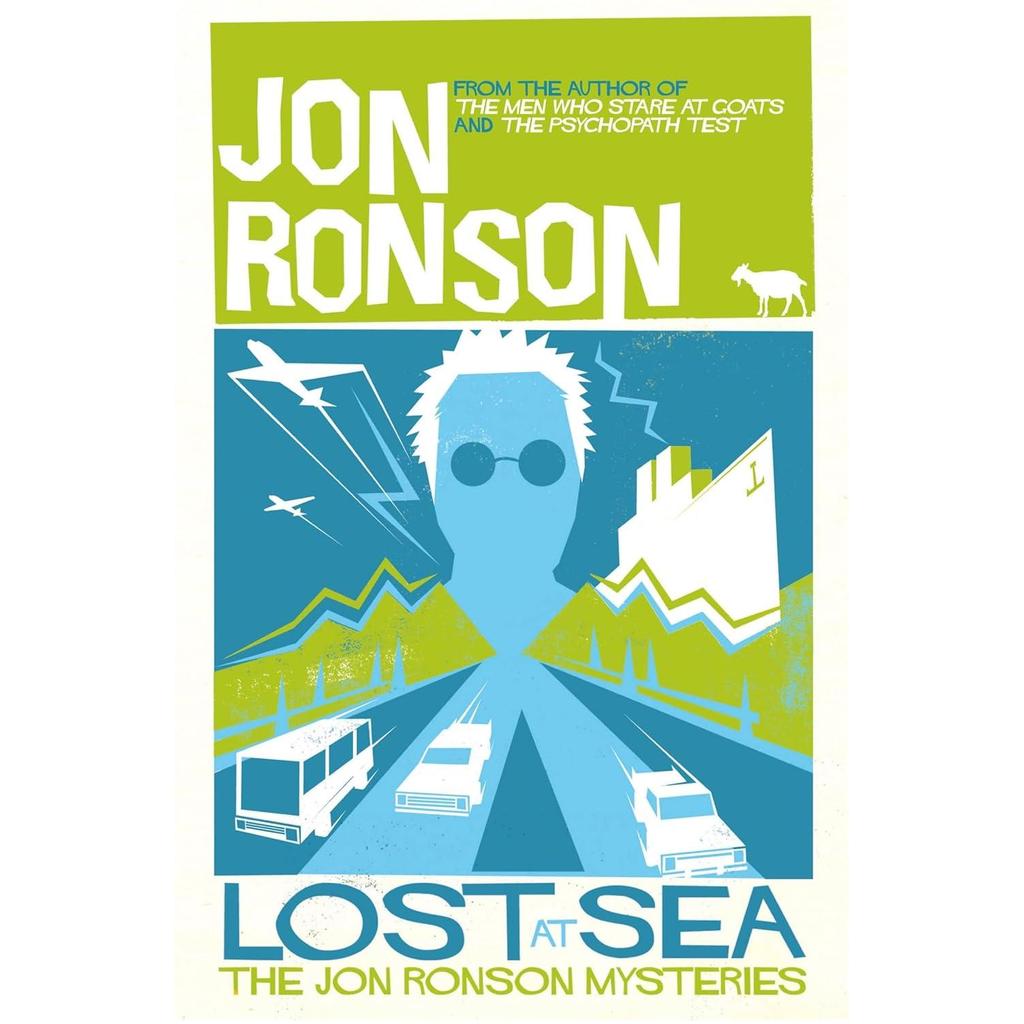 [BnB] USED Lost at Sea: The Jon Mysteries by Jon Ronson (Used: ความเสียหายทางน้ําดีมาก)