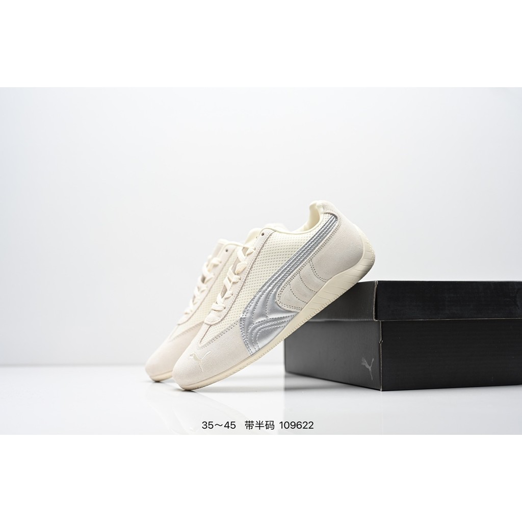 PUMA Speedcat Shield BW 2025 สินค้าใหม่คุณภาพสูงในสต็อก ventilate สบายน้ําหนักเบา เหมาะสําหรับรองเท้