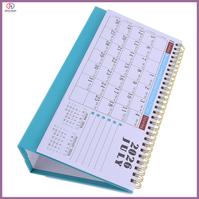 ปฏิทินตั้งโต๊ะ 2026-2027: ขนาดเล็กรายเดือน Planner - Desktop Decor Aesthetic ปฏิทินสําหรับ Office หร