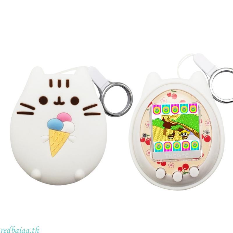 Redbaiaa ซิลิโคนสําหรับเคสการเดินทางสําหรับฝาครอบสําหรับ Tamagotchi On 4U+ PS สําหรับ mx