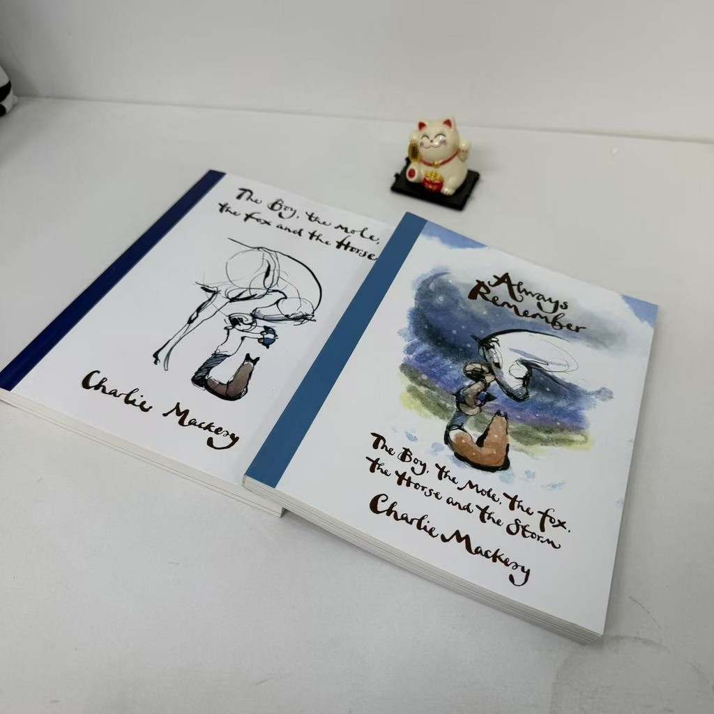 พร้อมส่ง จัดส่งรวดเร็ว Boy Mole Fox and The Horse เวอร์ชันภาษาอังกฤษ The Boy The Mole The Fox and Th