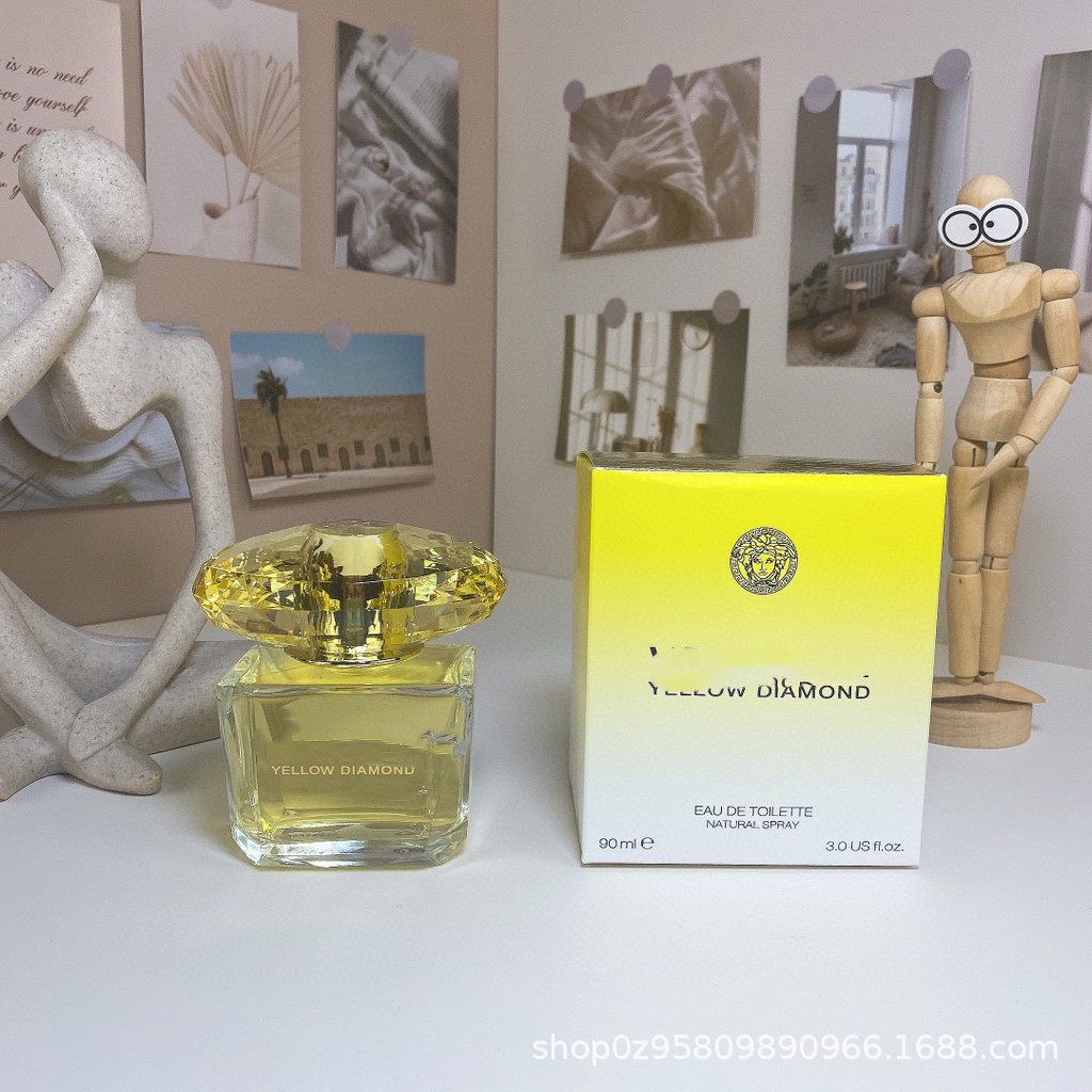 ขายดี Versace Pink Diamond/Yellow Diamond/Black Diamond Fragrance/Rose Red Diamond Ladies Perfume 90