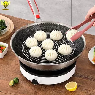 [Jiang] หม้อนึ่งสแตนเลสอเนกประสงค์ ทำเกี๊ยว ต้มไข่ ย่างอาหารได้ครบ มีขาตั้งวางโต๊ะได้ สะดวกสำหรับครัวบ้าน อุปกรณ์ทำอาหารคุณภาพดี TH