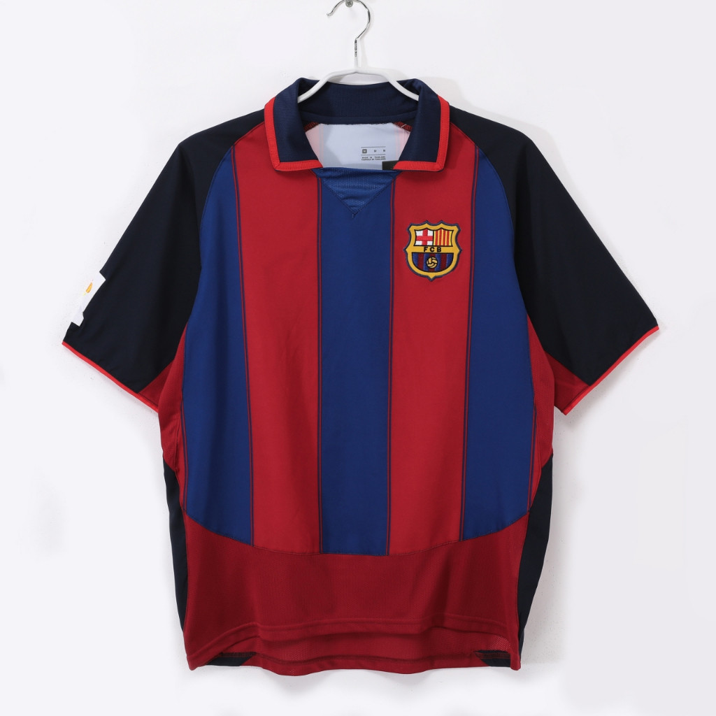 #B 03-04 Home Away Retro Soccer Jersey Football #RONALDINHO