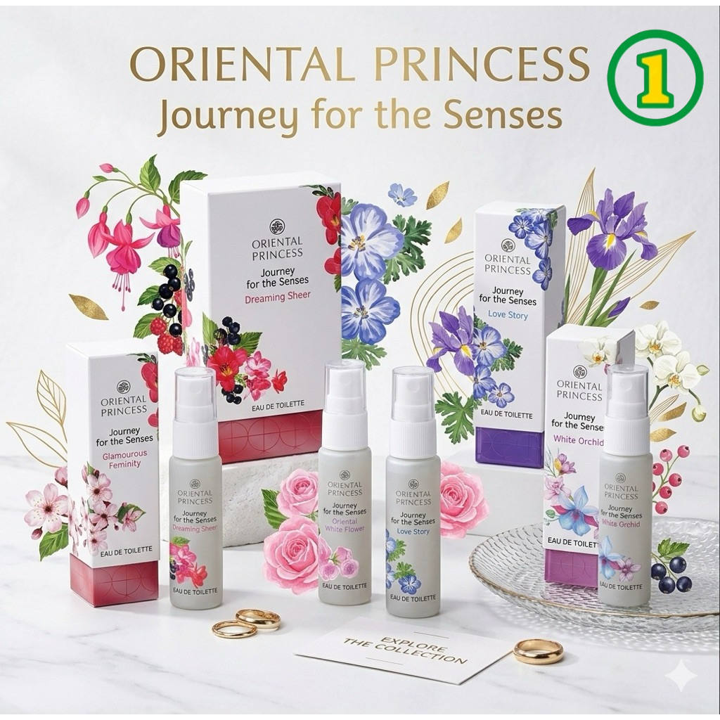 Oriental Princess น้ำหอม Journey for The Senses Eau de Toilette 9 ml