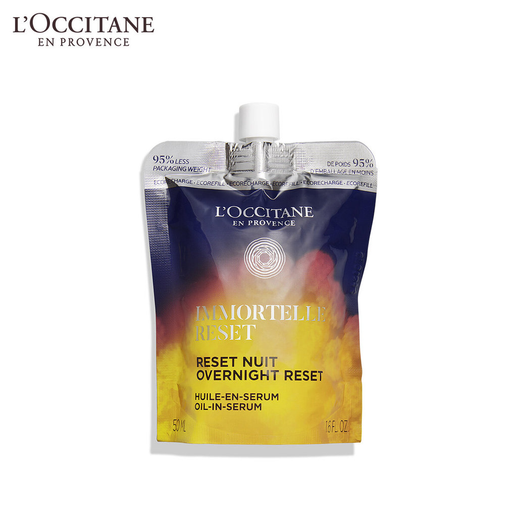 L'Occitane  Immortelle Reset Oil-in-Serum 50 ML อิมมอคแตล รีเซ็ต ออยล์ อิน เซรั่ม (เซรั่ม, ต่อต้านริ้วรอย, Serum)
