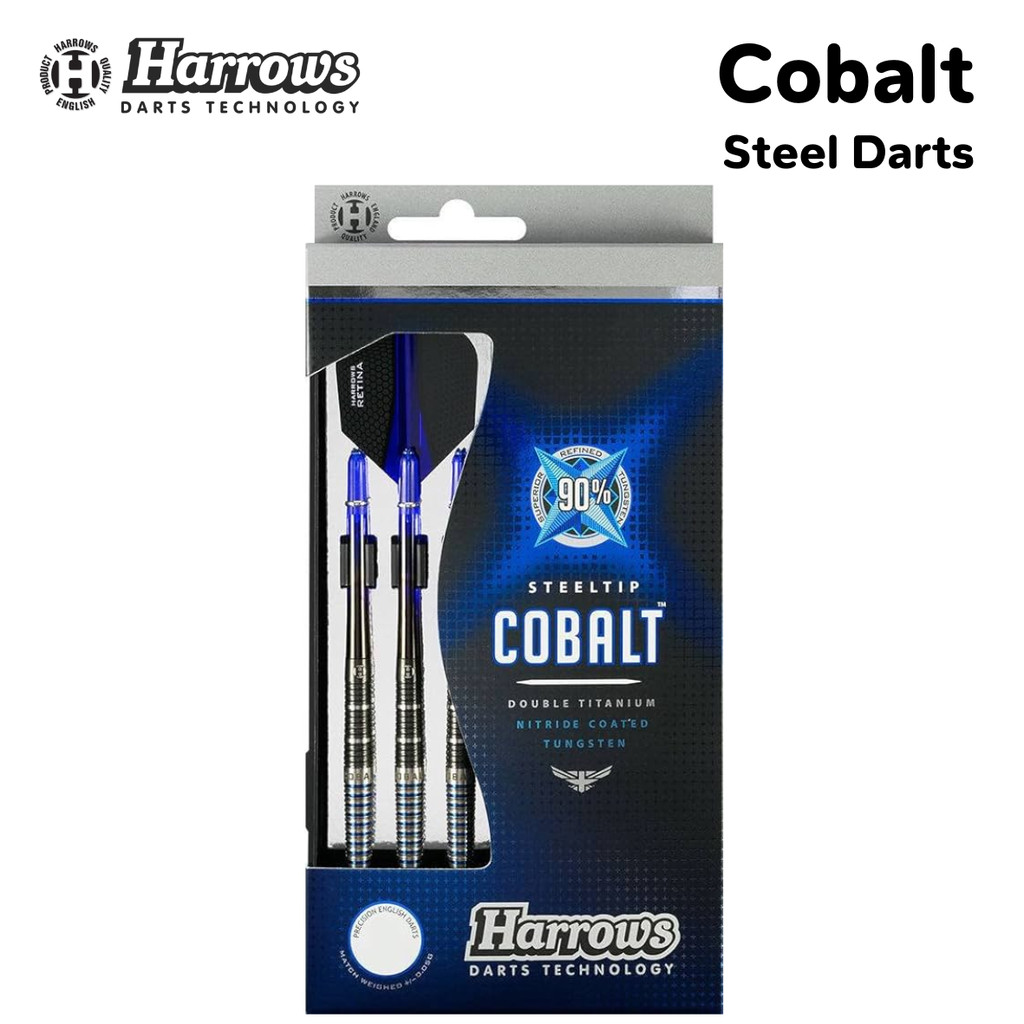 ลูกดอกปาเป้า Harrows Cobalt 90%Tungsten Steel Darts