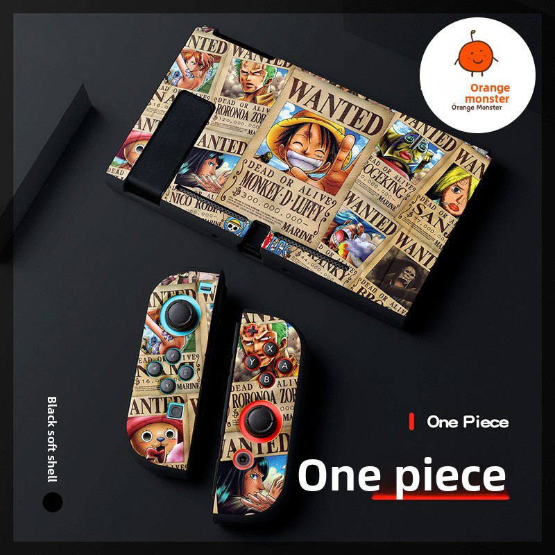 Nintendo Switch / Switch OLED Luffy & Zoro เคสป้องกัน TPU แบบนุ่มชิ้นเดียว ราคา ถูกที่สุด ดีลบีเคเค แกลเลอรีภาพที่ 3