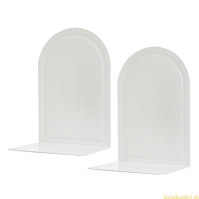 Love Metal Book End Book Holders Shelf ตกแต่ง Bookends Book Stoppers สําหรับห้องสมุด