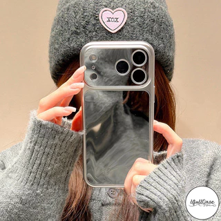 เคสไอโฟน16 17 เคสกระจกเงา สไตล์มินิมอล หรูหรา สไตล์ฮิต สำหรับIPhone Air 15 14 11 17 13 16 12 Pro Max X XR XS 15 16 Plus