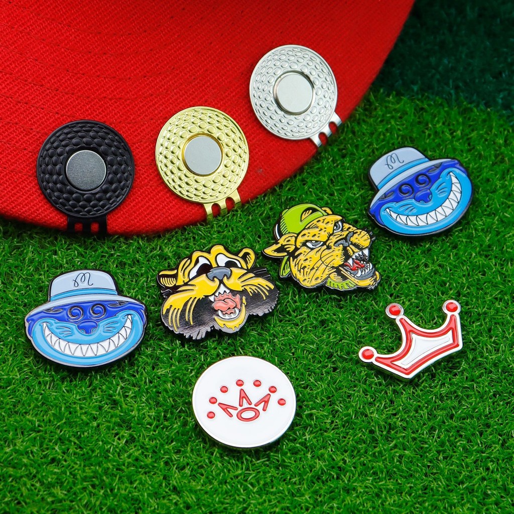 Golf Hat Clip Mark Ball Position Marker Magnetic Green Ball Marker Golf Accessories Z6RB