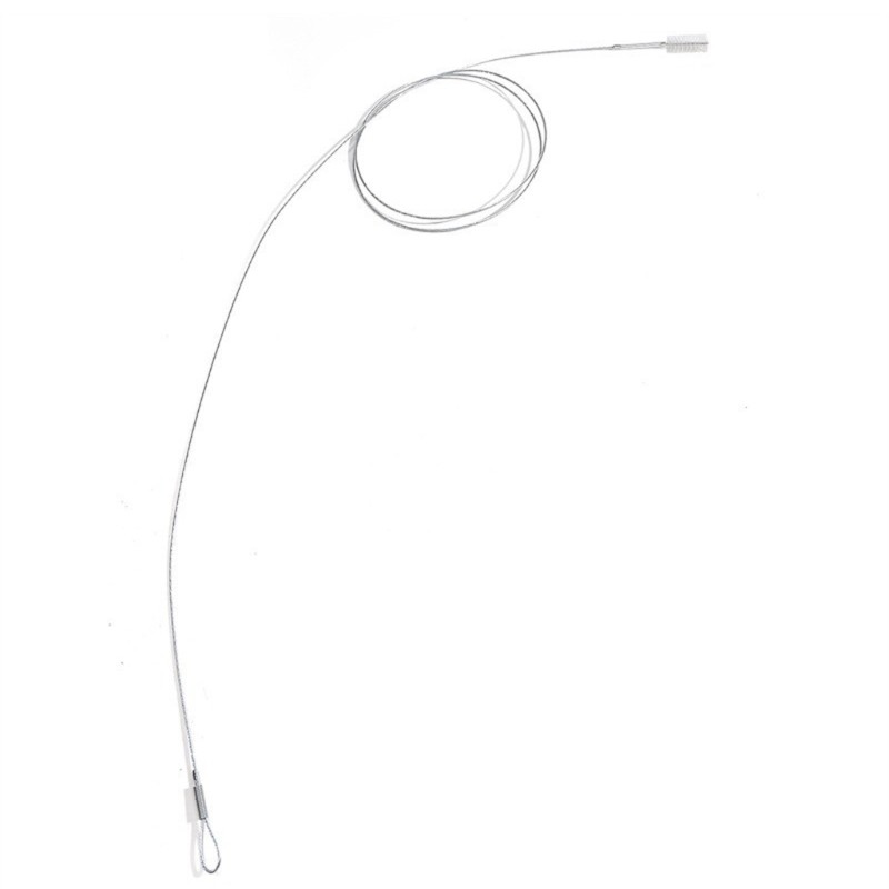 EDB * รถท่อระบายน้ําทําความสะอาด Bendable Rod สําหรับ Sunroof HVAC ประตูท่อระบายน้ําตะกอนเศษแปรงลวดยาว