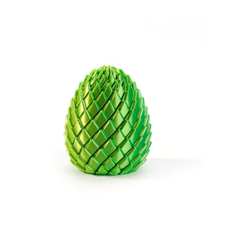 ของเล่นลูกบอลคลายเครียด 3D พิมพ์ Transformable Twist Dragon Egg รูป Mainan Budak Lelaki