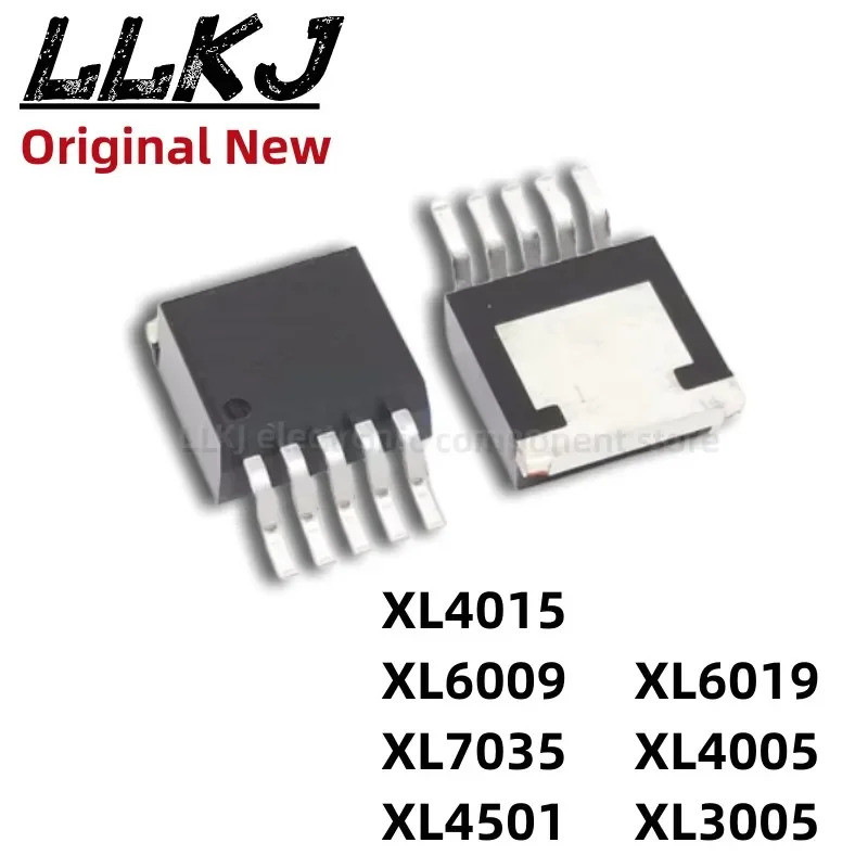 5pcs XL4015 XL6009 XL6019 XL7035 XL4005 XL4501 XL3005 E1 TO263-5 Field Effect ทรานซิสเตอร์