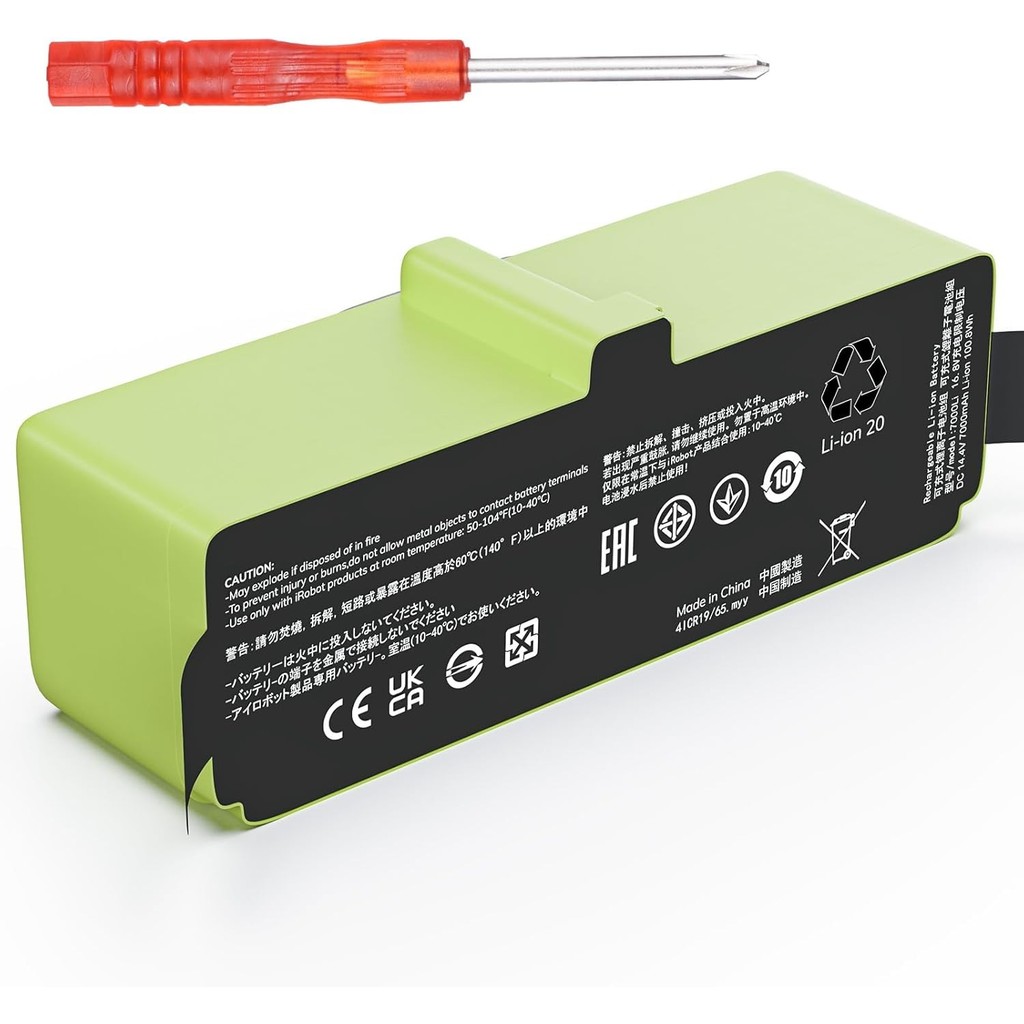 14.4V 7000mAh เปลี่ยนแบตเตอรี่สําหรับ Irobot Roomba เข้ากันได้กับ Roomba 500