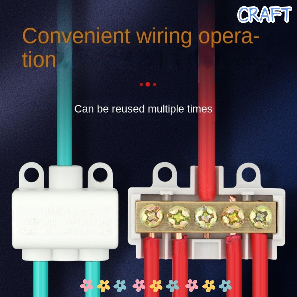 ICRAFT T-type สายไฟ Terminal ไฟฟ้าทั่วไป Connector Splitter สายไฟสายไฟกล่องแยกล็อค Quick Crimp Quick