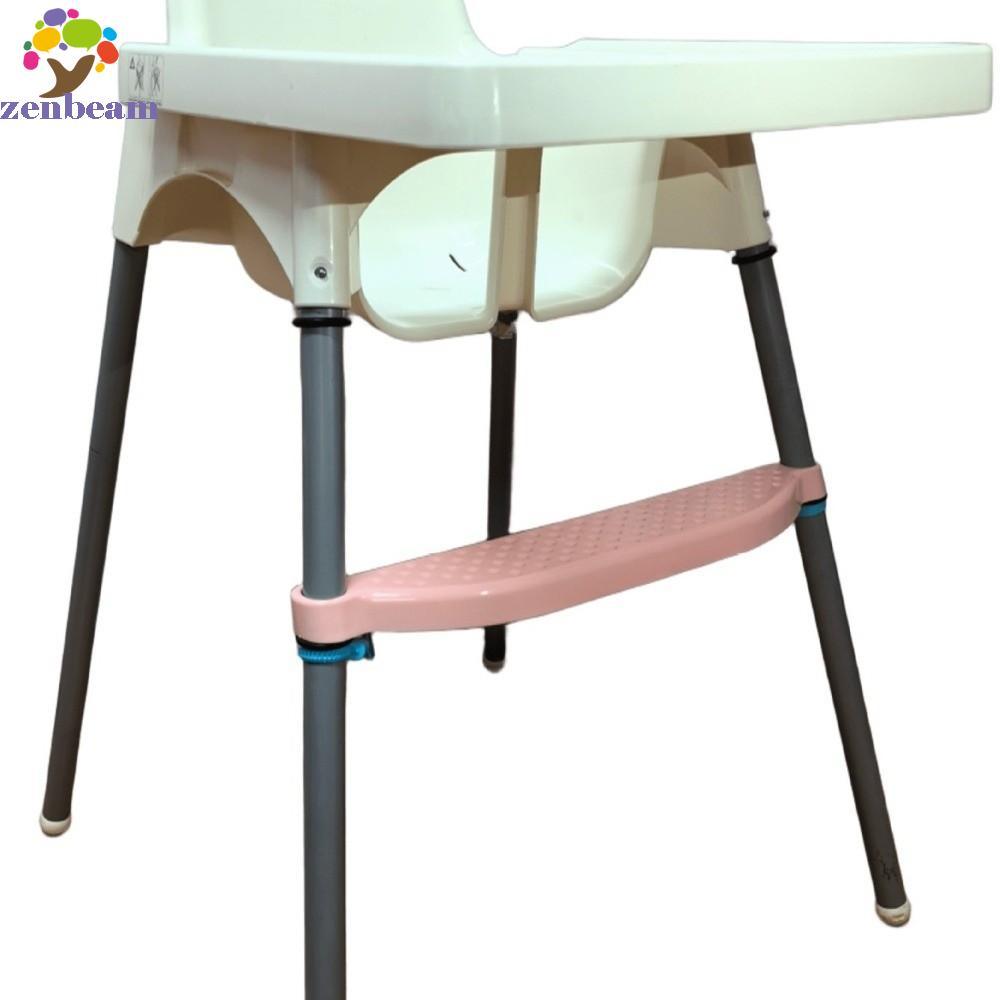 ZENBEAM ที่วางเท้าเหยียบ, พื้นผิวกันลื่น Universal Highchair Footrest, Daily ปรับสบาย Ergonomic Baby