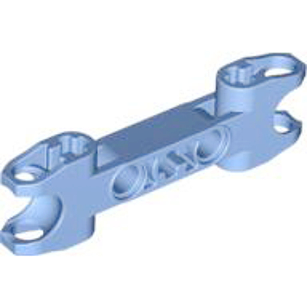 Brick2cube Part - Technic, Axle and Pin Connector 2 x 7 with 2 Ball Joint Sockets, Squared Ends and 