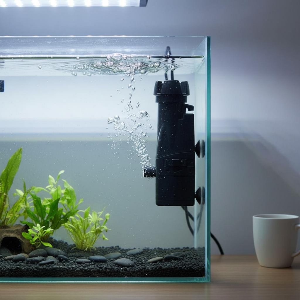 Aquarium Oil Film Remover ทําความสะอาดง่าย Aquarium Surface Protein Skimmer สําหรับ Aquarists