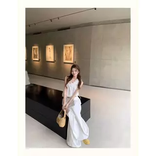 【B/S】กางเกงขายาวทรงหลวมสไตล์โคมไฟสไตล์ฝรั่งเศส