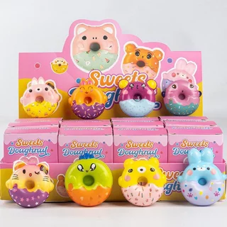 BHQ Squishy Toy กล่องสุ่ม 12ชิ้น ของเล่นบีบ คลายเครียด ของเล่นเด็ก ของขวัญ