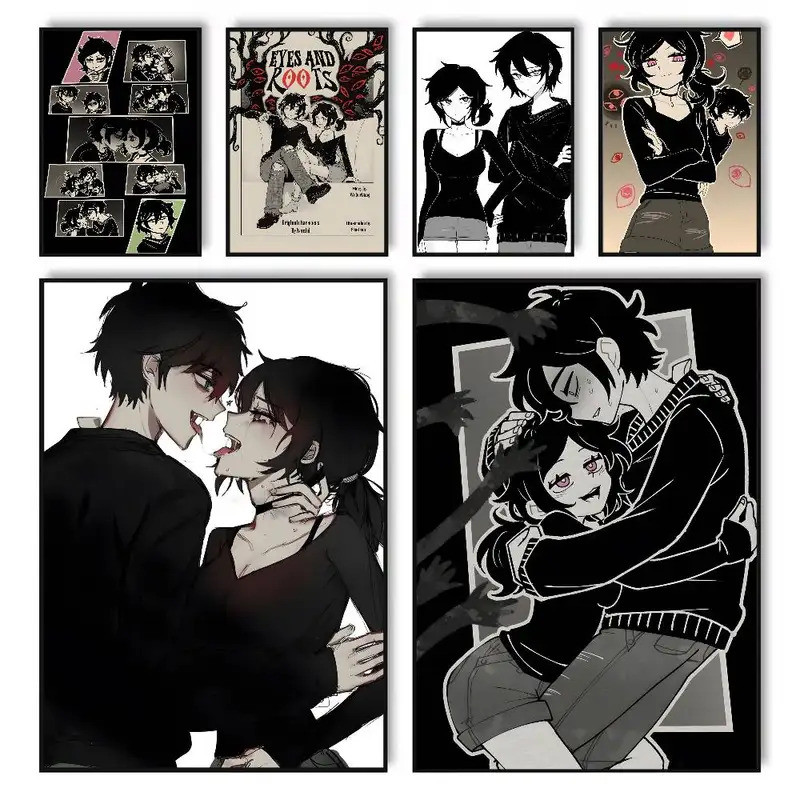 8YEM The Coffin Of A-Andy และ L-Leyley โปสเตอร์ HD โปสเตอร์กันน้ําเหมาะสําหรับห้องนั่งเล่นห้องนอนตกแ