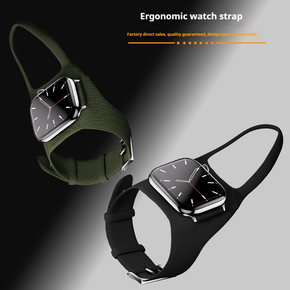 สาย Apple Watch Ergonomic Sports Cyclist Outdoor Strap Ultra2 Mens Sports 42/44/45/46/49MM