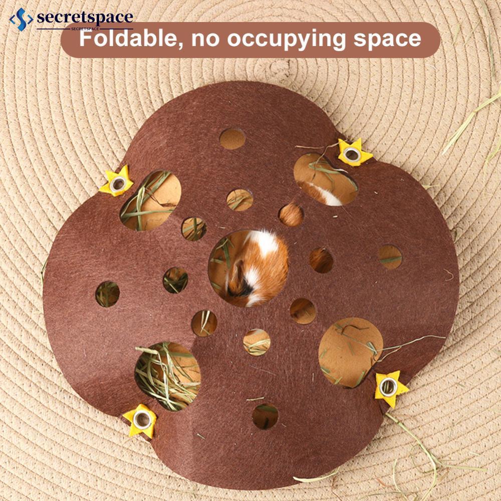 SECRETSPACE หนูตะเภาหนูแฮมสเตอร์ Shelter Multi-Hole ของเล่นพื้นที่ขนาดใหญ่เขาวงกตอุโมงค์เล่นของเล่นส