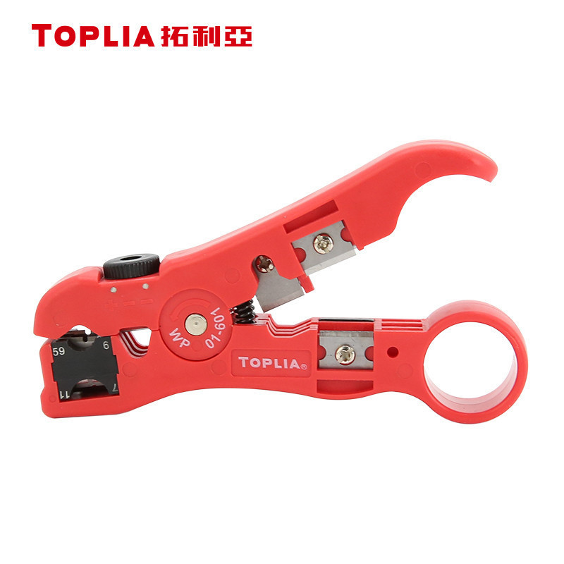Toria WP01-601 คีมปอกสายไฟมัลติฟังก์ชั่นพร้อมฟังก์ชั่นตัด