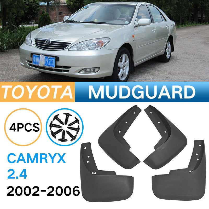 เหมาะสําหรับ 2002-2006Toyota Camry XV20Toyota Camry 2.4 บังโคลนรถหนัง