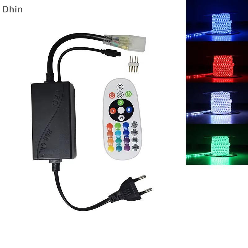 [Dhin] 1 PC 220V ยุโรป COB LED Strip Dimmer คู่มือควบคุมใช้สําหรับ 220V พร้อม 50/100M Cob LED Strip 