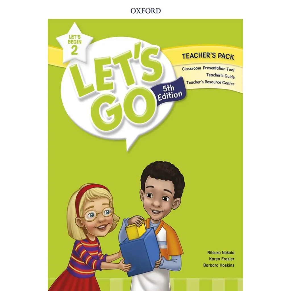 Bundanjai (หนังสือ) Let's Go 5th ED Let's Begin 2 : Teacher’s Pack (P)