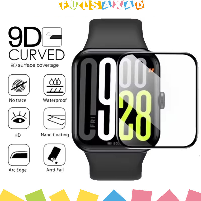 แผ่นกระจกป้องกันรอยแบบทนทาน/ฟิล์ม TPU นิ่ม สำหรับสมาร์ทวอทช์ for Redmi Watch 5 อุปกรณ์ป้องกันหน้าจอ
