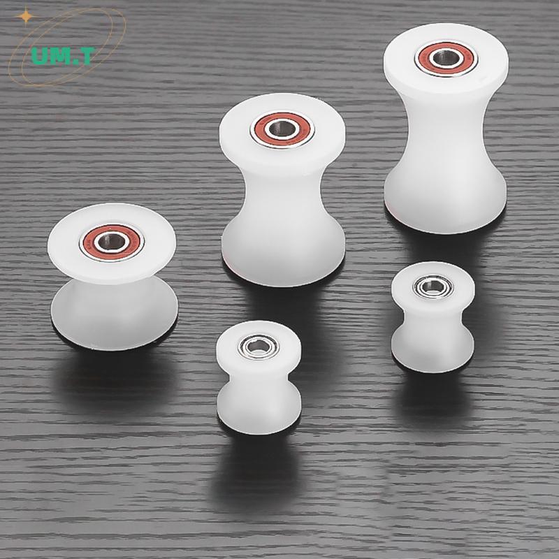 UM.T 1 ชิ้นไนลอน U-ร่องแบริ่ง Roller Tra ล้อท่องเที่ยว Roller สนับสนุน Roller หน้าต่างบานเลื่อนประตู