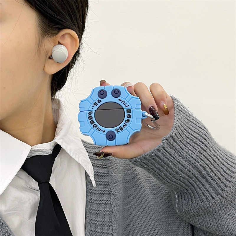 Sony wf1000xm5 เคสป้องกันการ์ตูน Tyrannosaurus wf1000xm4 เคสหูฟังซิลิโคน wh1000xm5 ป้องกันกรณีหูฟังบ